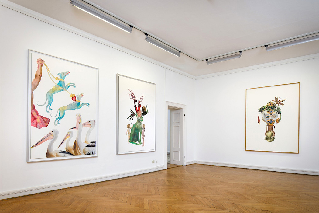 Maria Thurn und Taxis: The Rules of the Game. Exhibition view Kebbel-Villa 2023, photo: Clemens Mayer