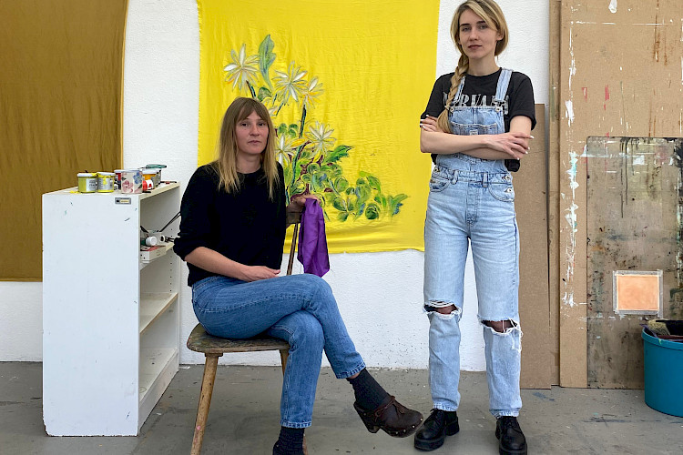 Camille Tsvetoukhine und Polina Shcherbyna