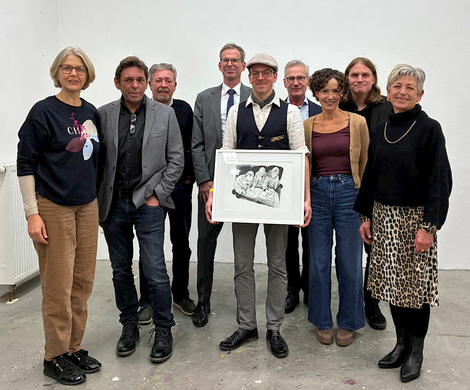 Die Vorstandschaft und Beiräte: Elke Horsch, Clemens Mayer, Dr. Peter Semmler, Dr. Anton Wiedemann, Michael Hottner, Werner Heß, Birgit Dittmar, Jürgen Dehm, Ulrike Roidl (von links; Foto: Daniela Siegl)