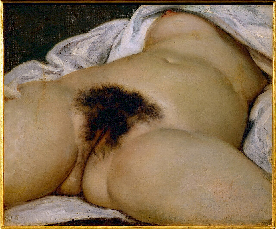 Gustave Courbet, L'Origine du monde (Der Ursprung der Welt), 1866, Musée d'Orsay