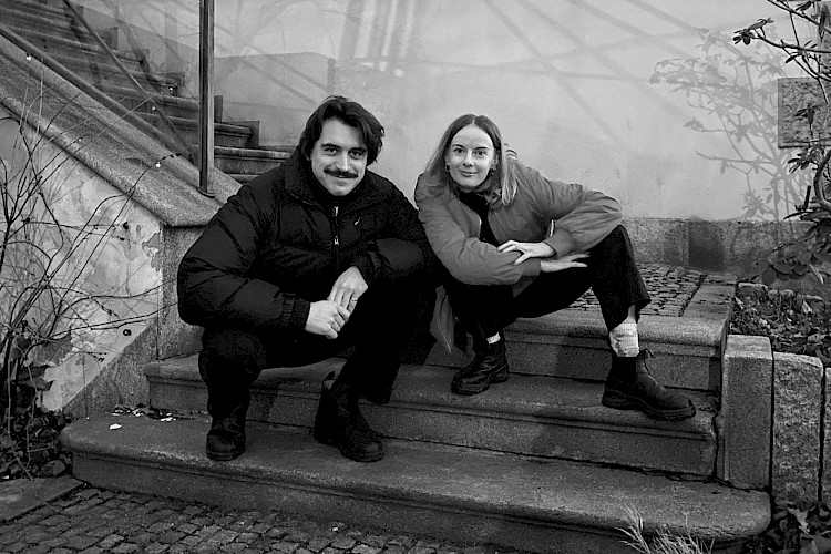 Patrick Ostrowsky & Kateřina Dobroslava Drahošová (Photo: Oberpfläzer Künstlerhaus)
