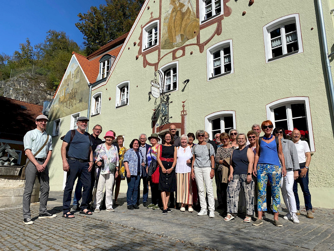Rückblick: Kulturfahrt nach Kallmünz am 3. Oktober 2023 (c) Oberpfälzer Künstlerhaus