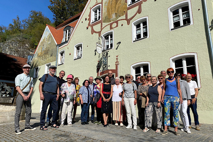 Rückblick: Kulturfahrt nach Kallmünz am 3. Oktober 2023 (c) Oberpfälzer Künstlerhaus