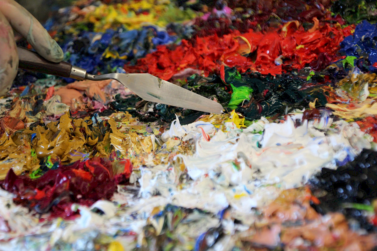 Malen im Park © Anja Frey