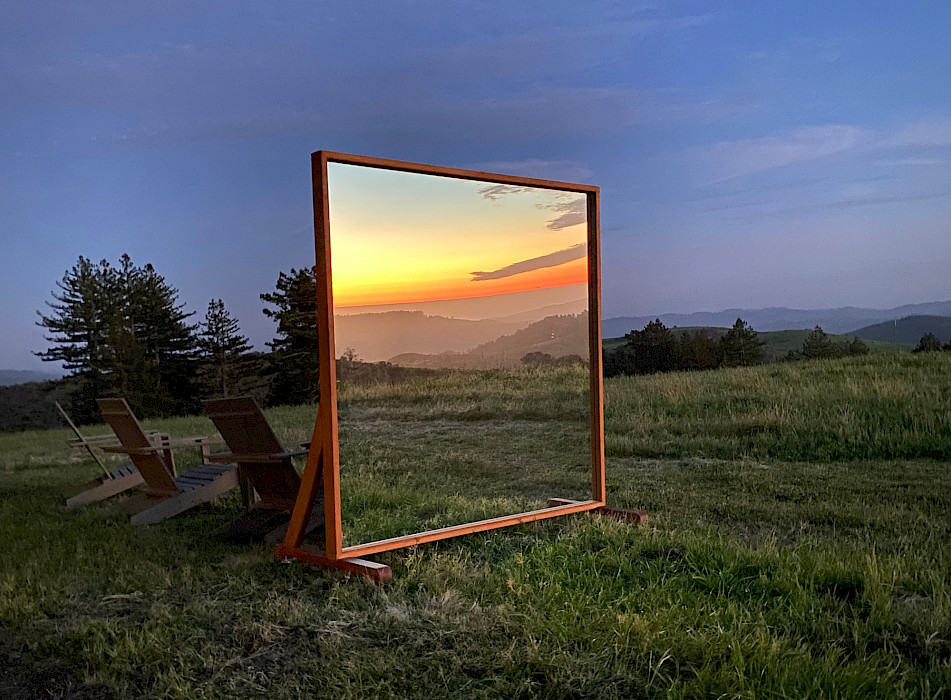 Aussicht vom Djerassi Resident Artists Program, Woodside, CA, USA 2024. Foto: Oberpfälzer Künstlerhaus