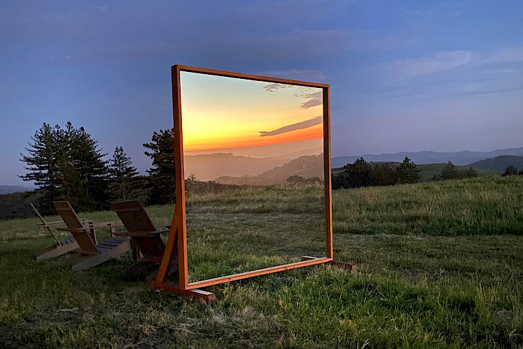 View from the Djerassi Resident Artists Program, Woodside, CA, USA 2024. Photo: Oberpfälzer Künstlerhaus