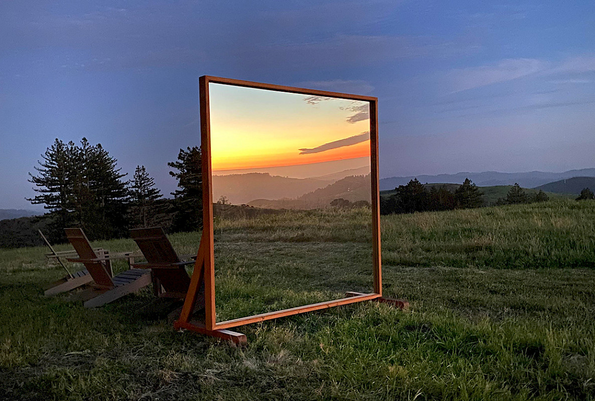 Aussicht vom Djerassi Resident Artists Program, Woodside, CA, USA 2024. Foto: Oberpfälzer Künstlerhaus