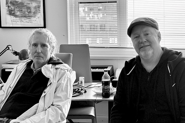 Raymond Pettibon und John Newsom (Foto: Luke Newsom)