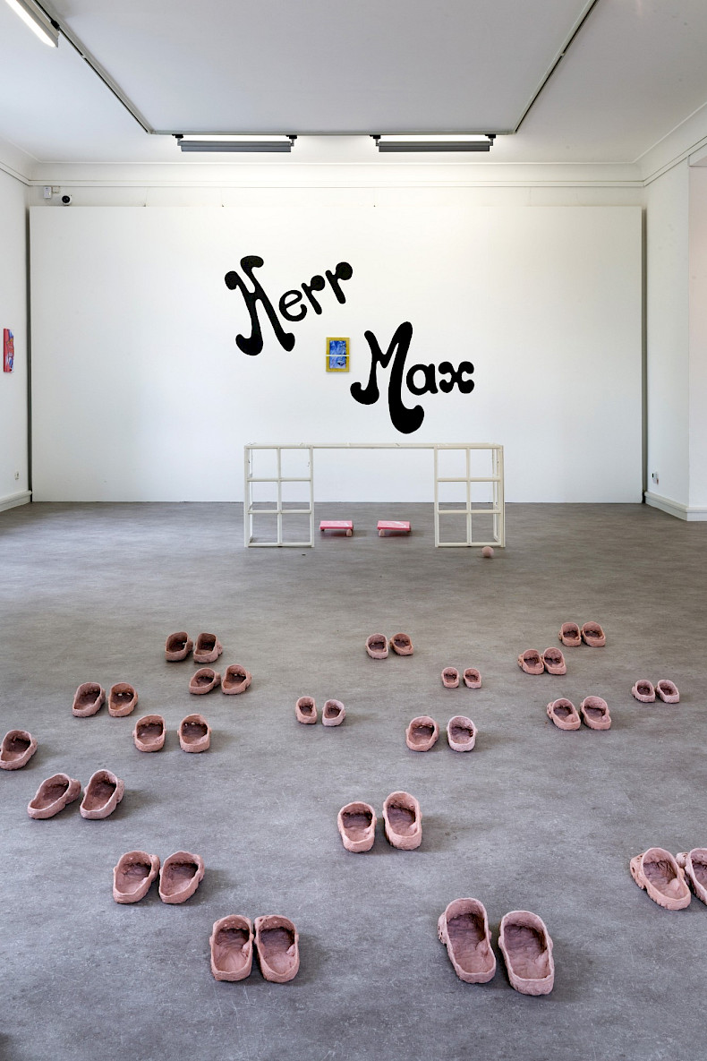 Camille Tsvetoukhine: THE (MU-LU)TANTS, Ausstellungsansicht 2025, Kebbel Villa, Schwandorf (Foto: Clemens Mayer)