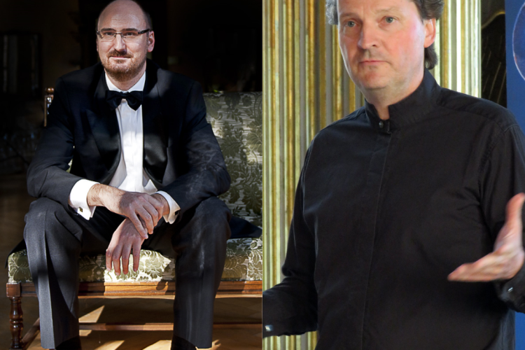 Edoardo Bruni (links, © privat) und Christoph Soldan (rechts, © Schlosskonzerte Ludwigslust)