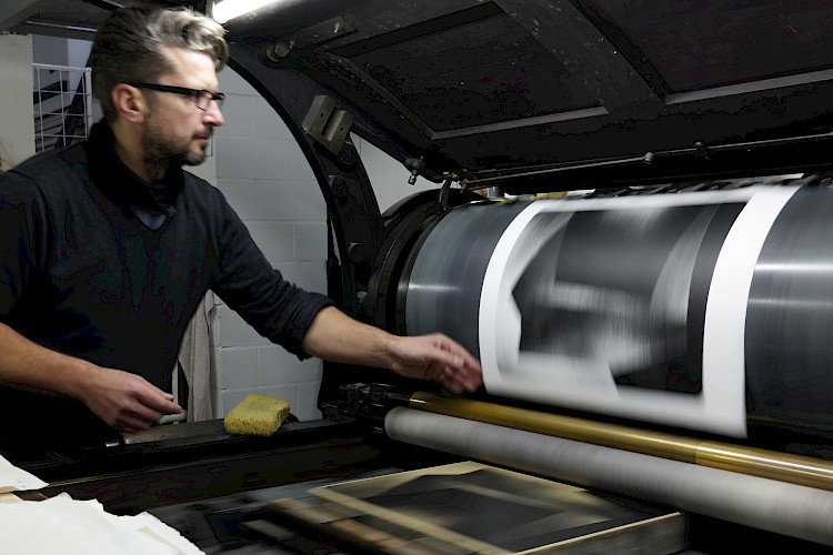 The artist and course instructor Thomas Franke (Photo © Thomas Franke)