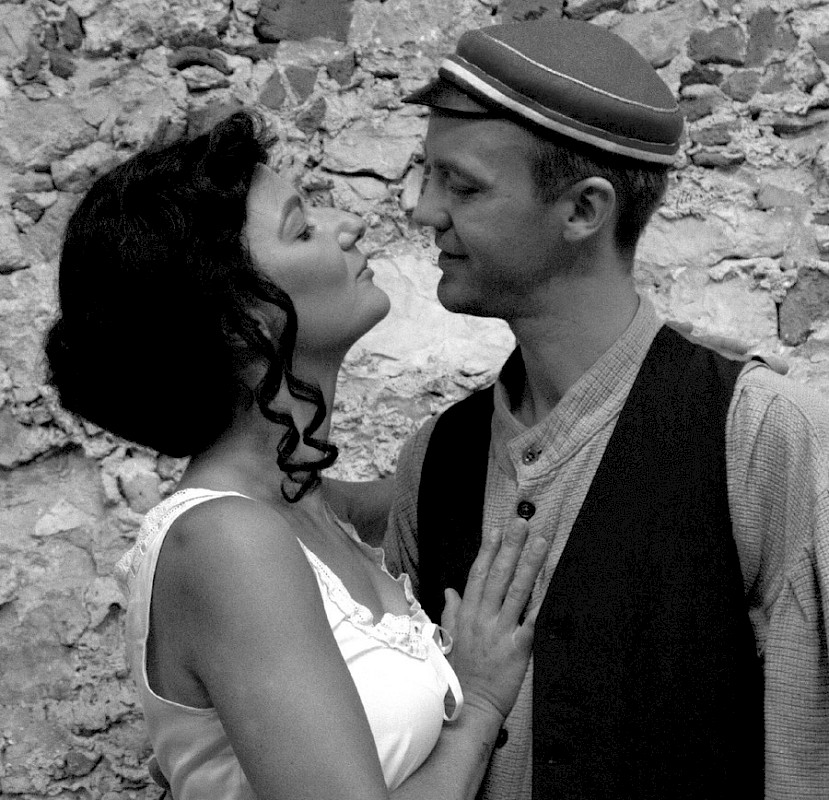 Albert Braun, Lola + Elias, 2018 (Detail), Digitaler Thermosublimationsdruck auf Synthetikstoff, Foto © Albert Braun