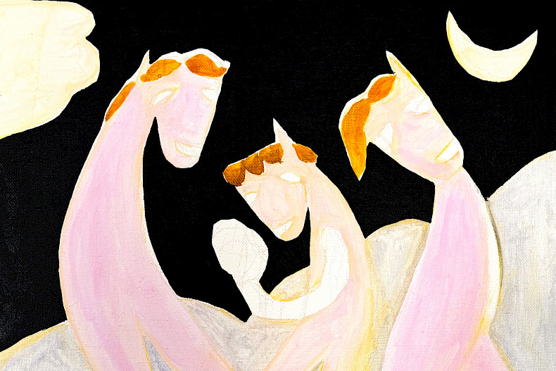Sarah Bogner: Small Group of Three (2026) (c) the artist