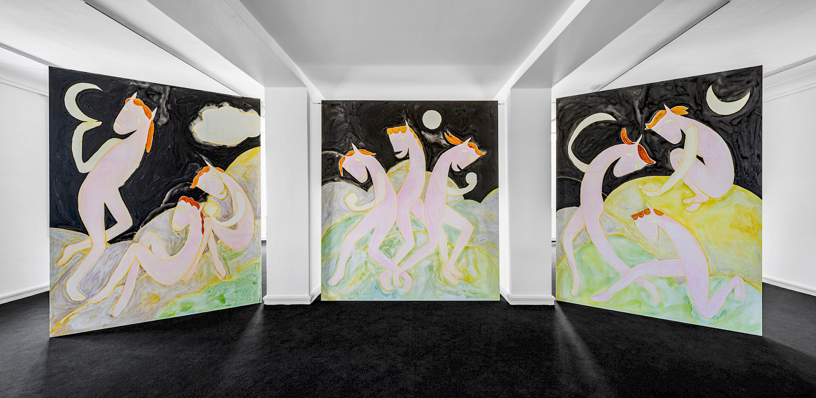 Sarah Bogner, Picture Animals, exhibition view Kebbel Villa Schwandorf 2026, photo: Marcus Rebmann